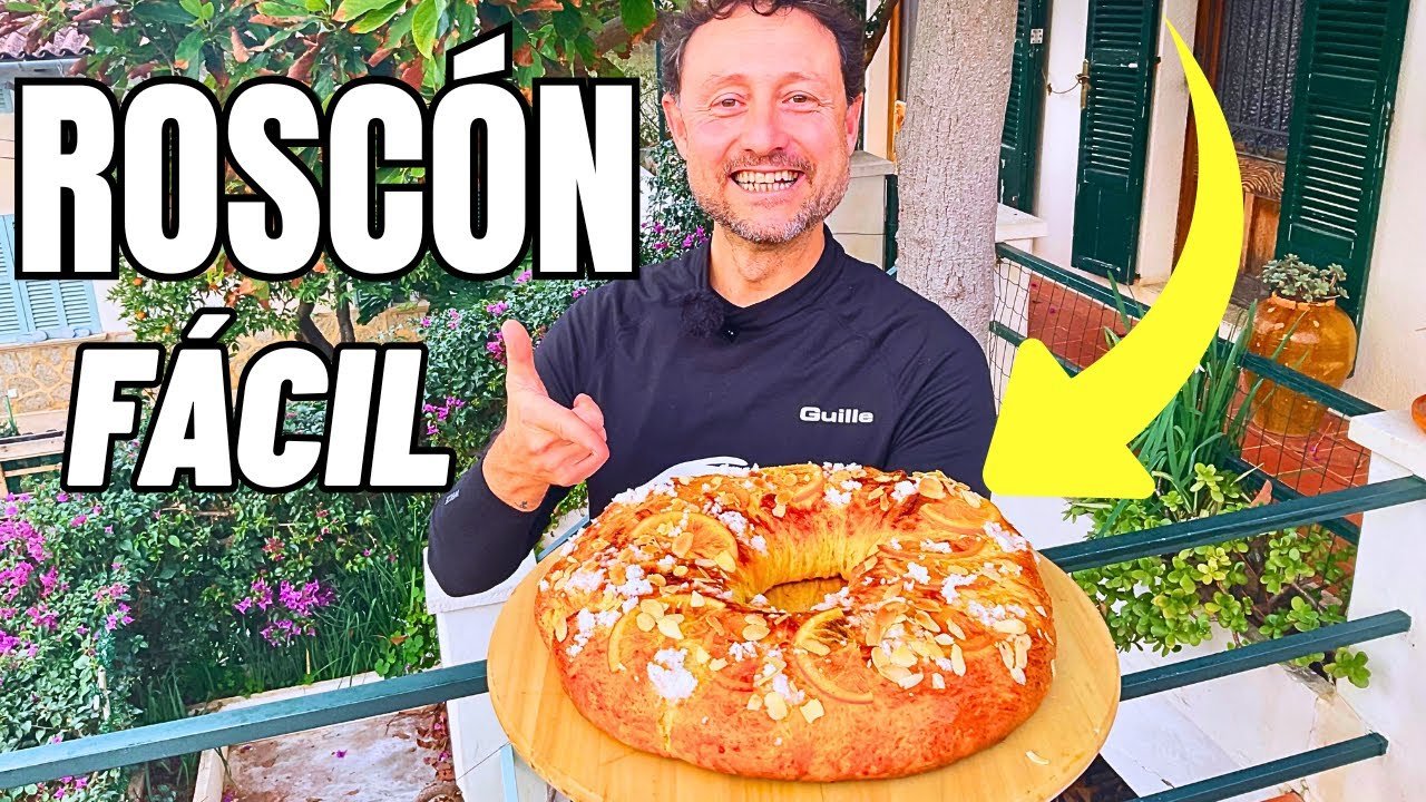 Receta de Roscón de Reyes súper esponjoso