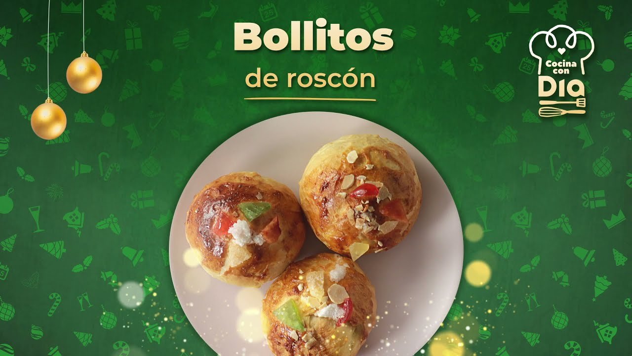 Receta de Roscón de Reyes tipo bollo suizo