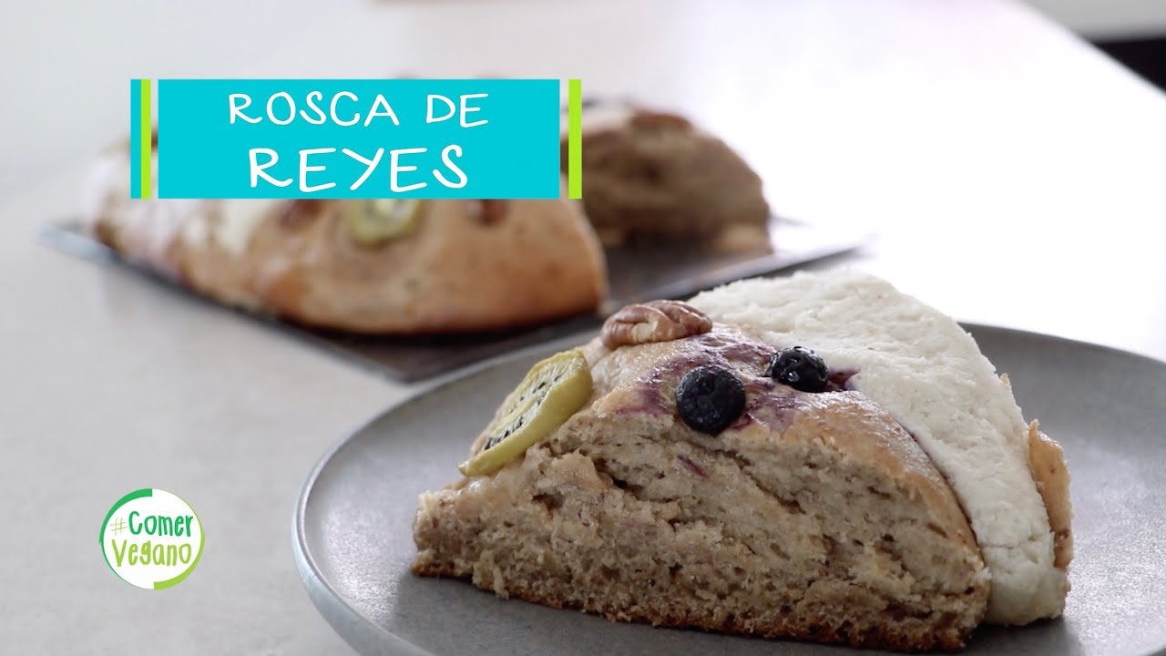 Receta de Roscón de Reyes vegano fácil