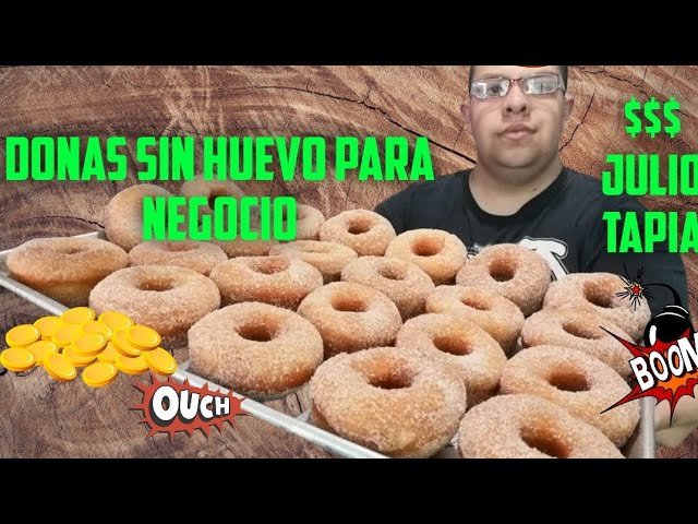 Receta de Rosquitas sin huevo