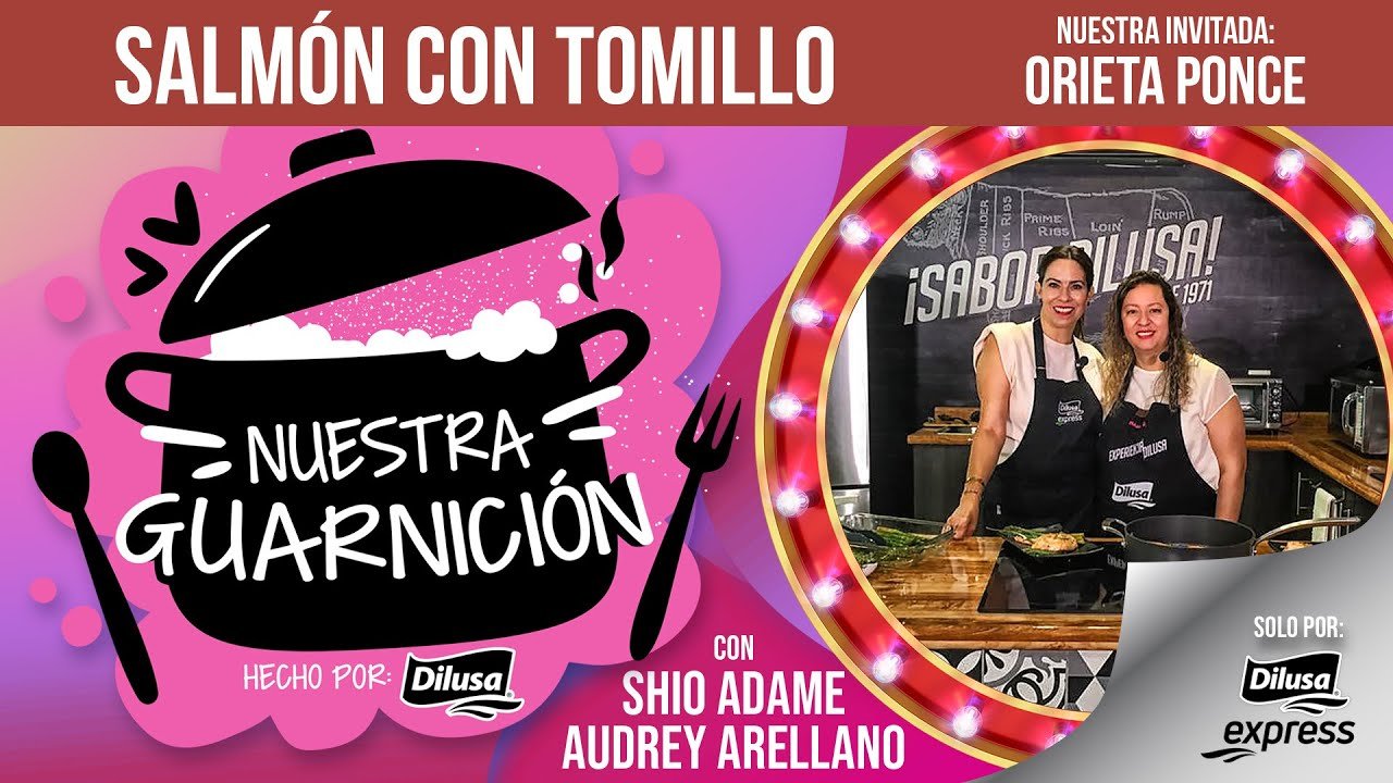 Receta de Roti de salmón al tomillo