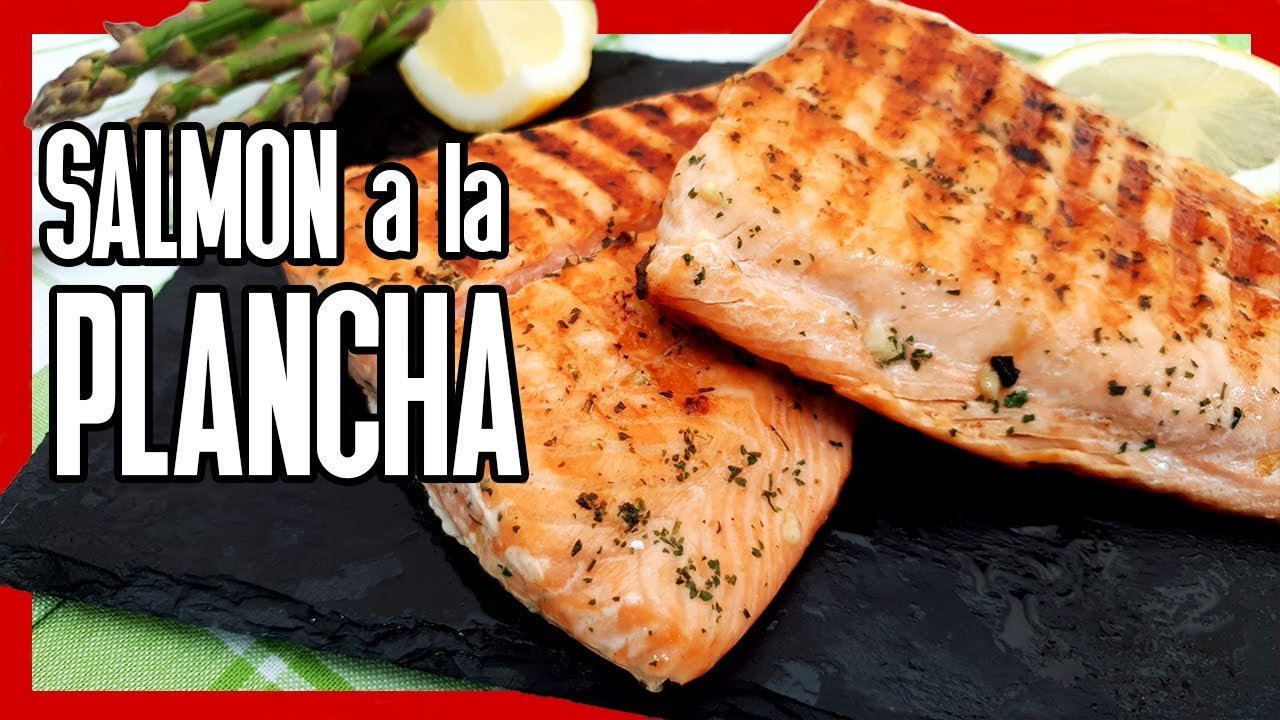 Receta de Salmón a la plancha