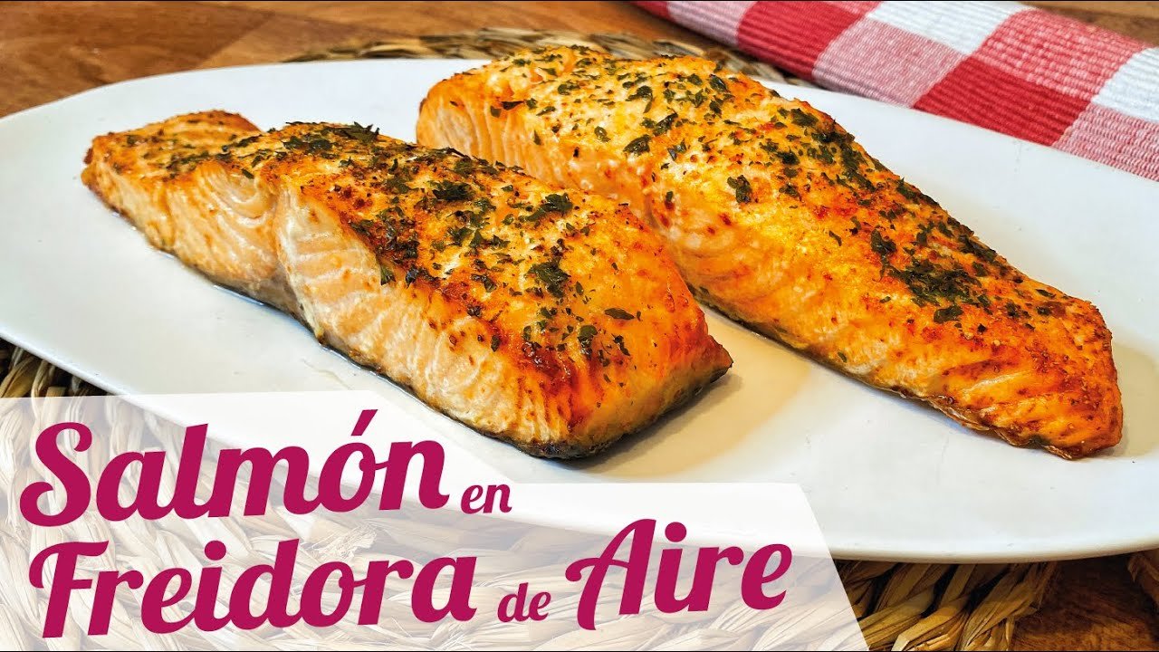 Receta de Salmón en freidora de aire