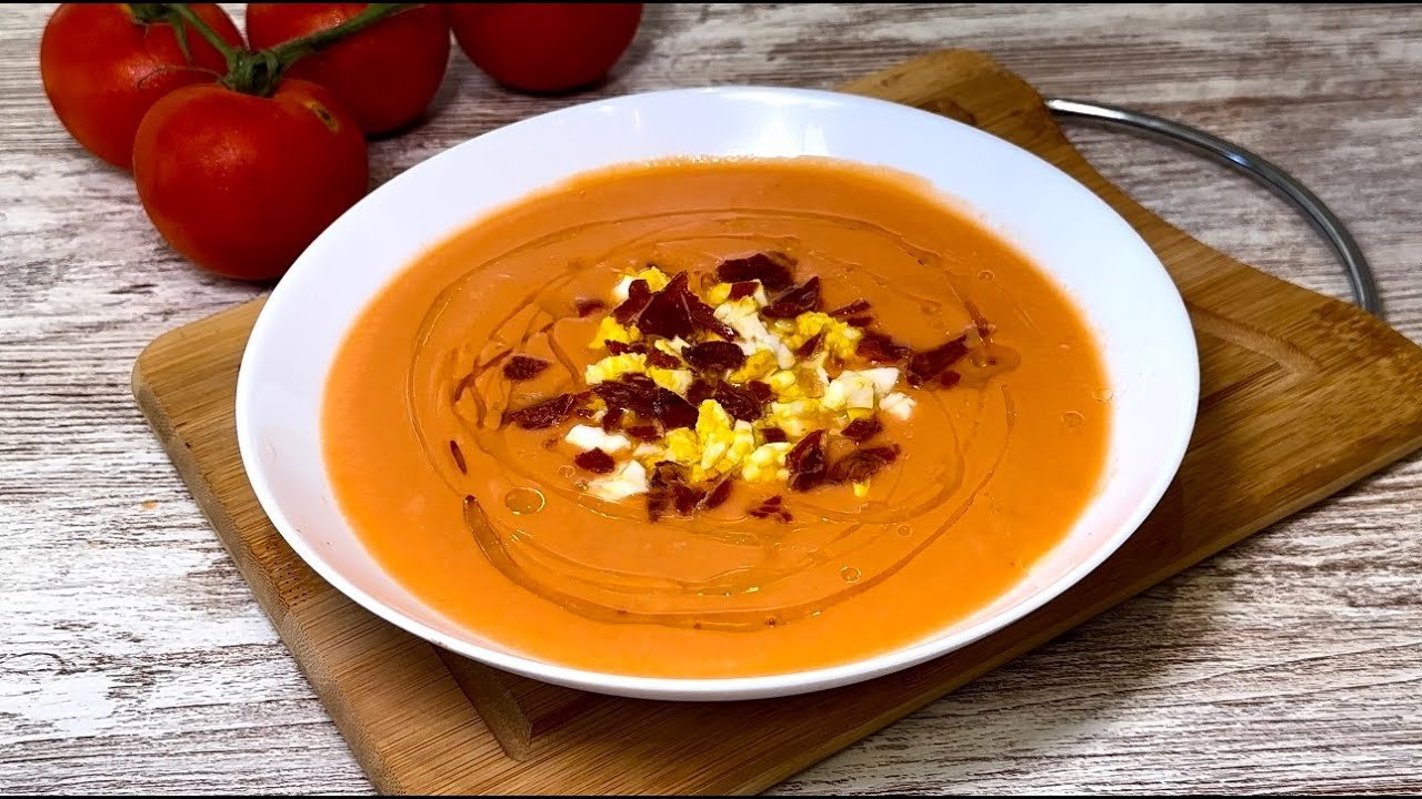 Receta de Salmorejo de mango