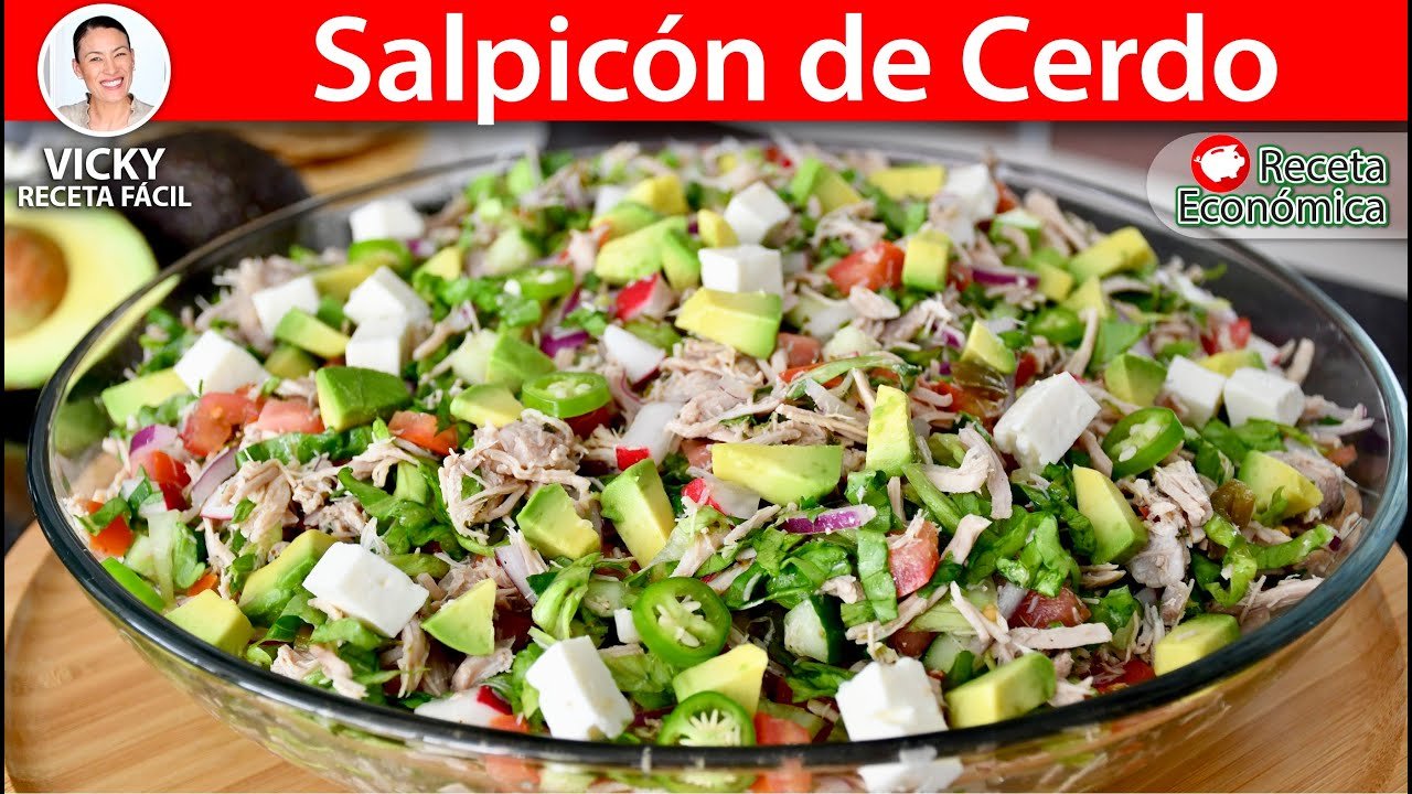 Receta de Salpicón de cerdo