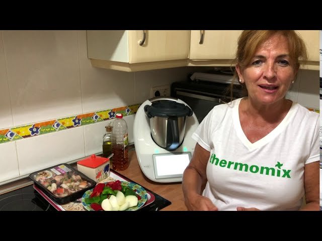 Receta de Salpicón de mariscos con Thermomix