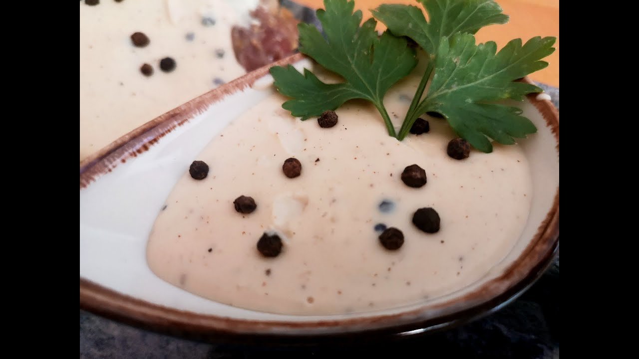 Receta de Salsa a la pimienta negra