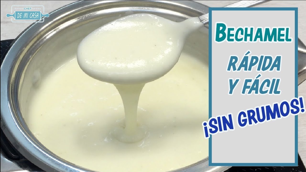 Receta de Salsa bechamel para lasaña