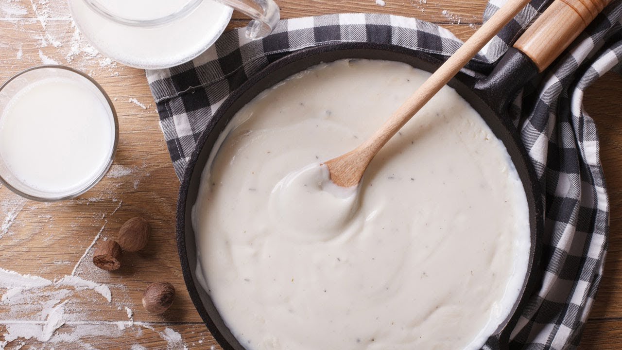 Receta de Salsa bechamel sin mantequilla