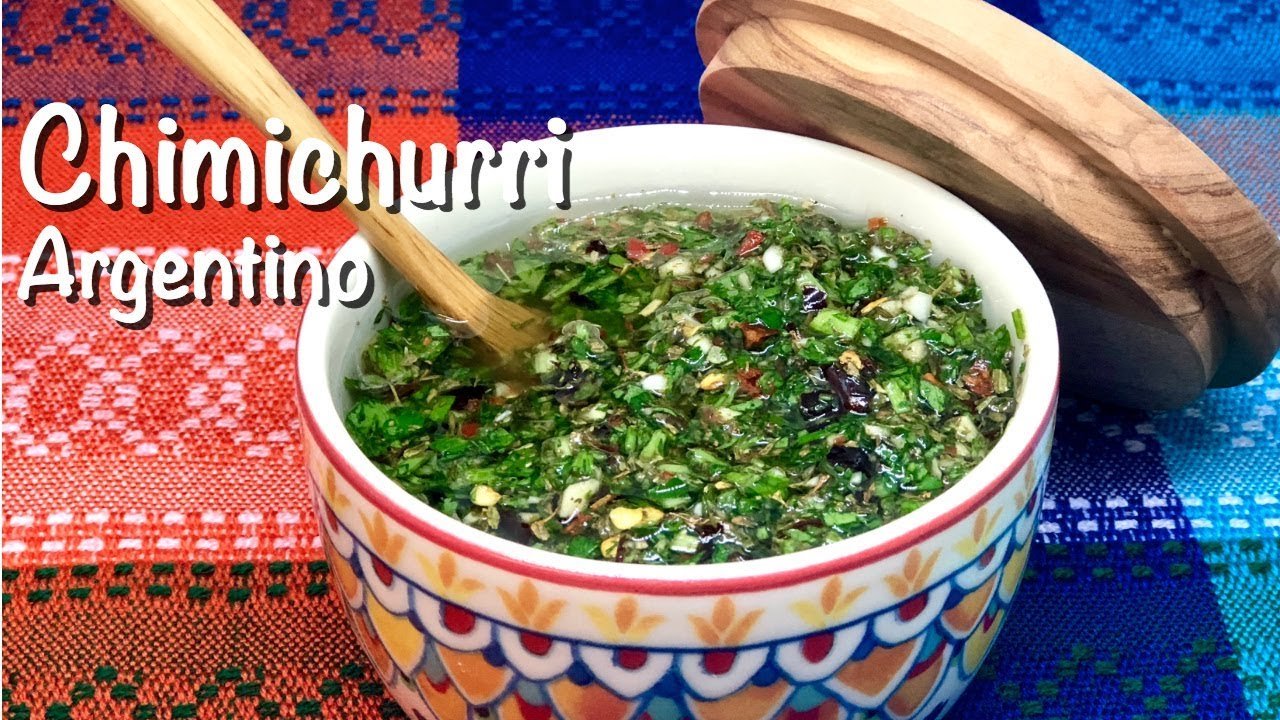 Receta de Salsa chimichurri argentina