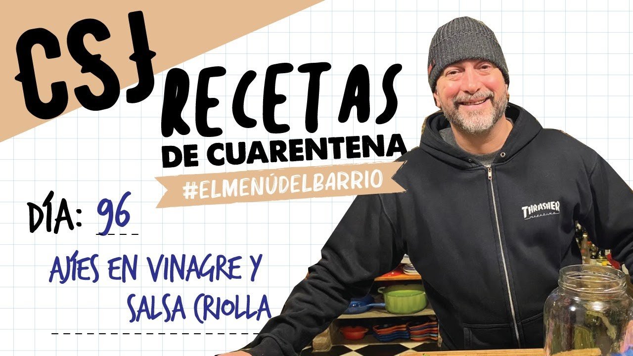 Receta de Salsa criolla cruda con vinagreta