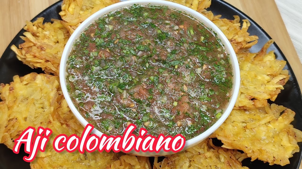 Receta de Salsa de ají colombiano