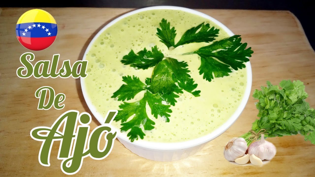 Receta de Salsa de ajo venezolana