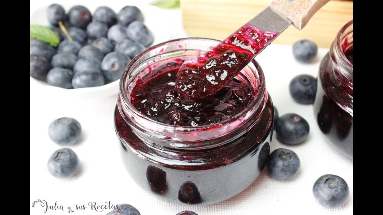 Receta de Salsa de arándanos con mermelada