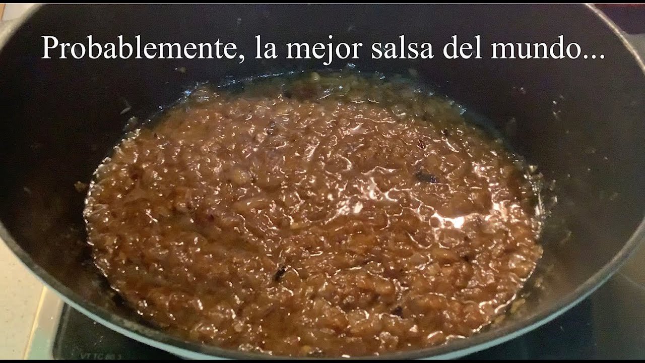 Receta de Salsa de cebolla para carnes