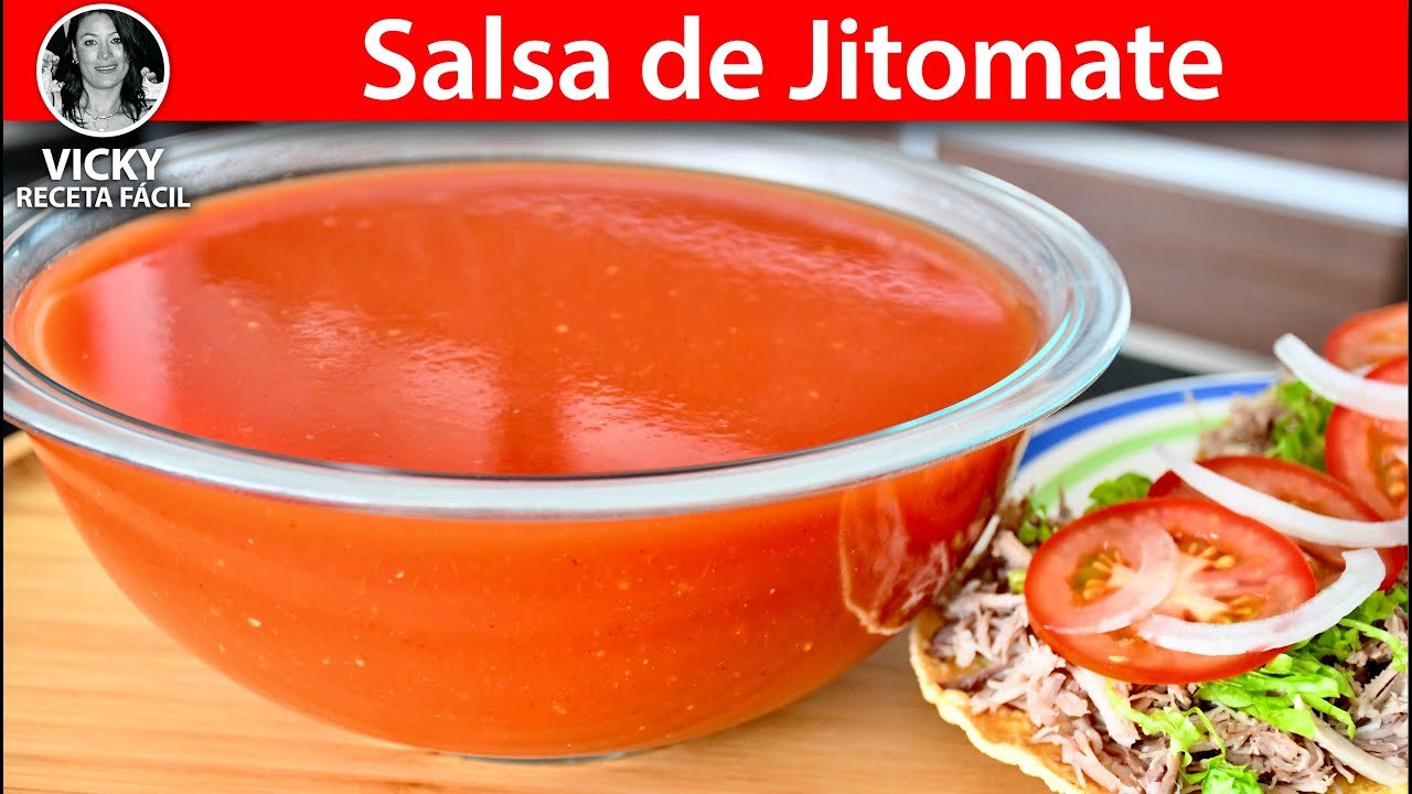 Receta de Salsa de jitomate para sopes