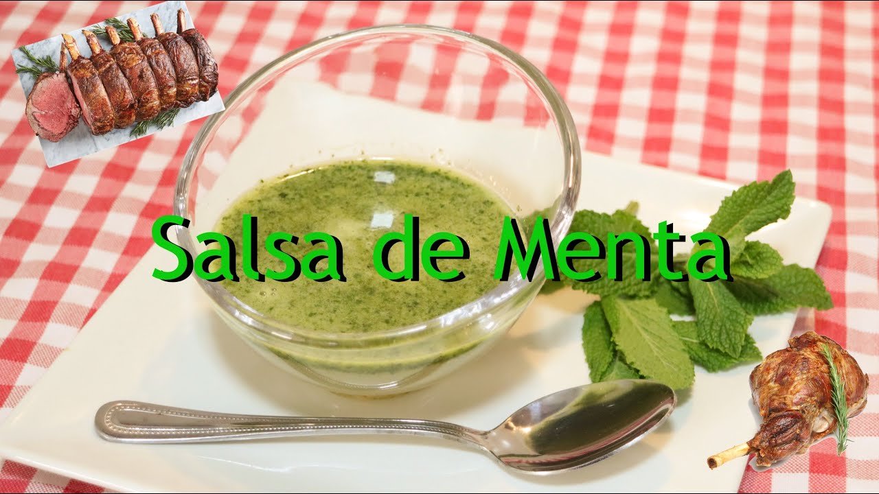 Receta de Salsa de menta