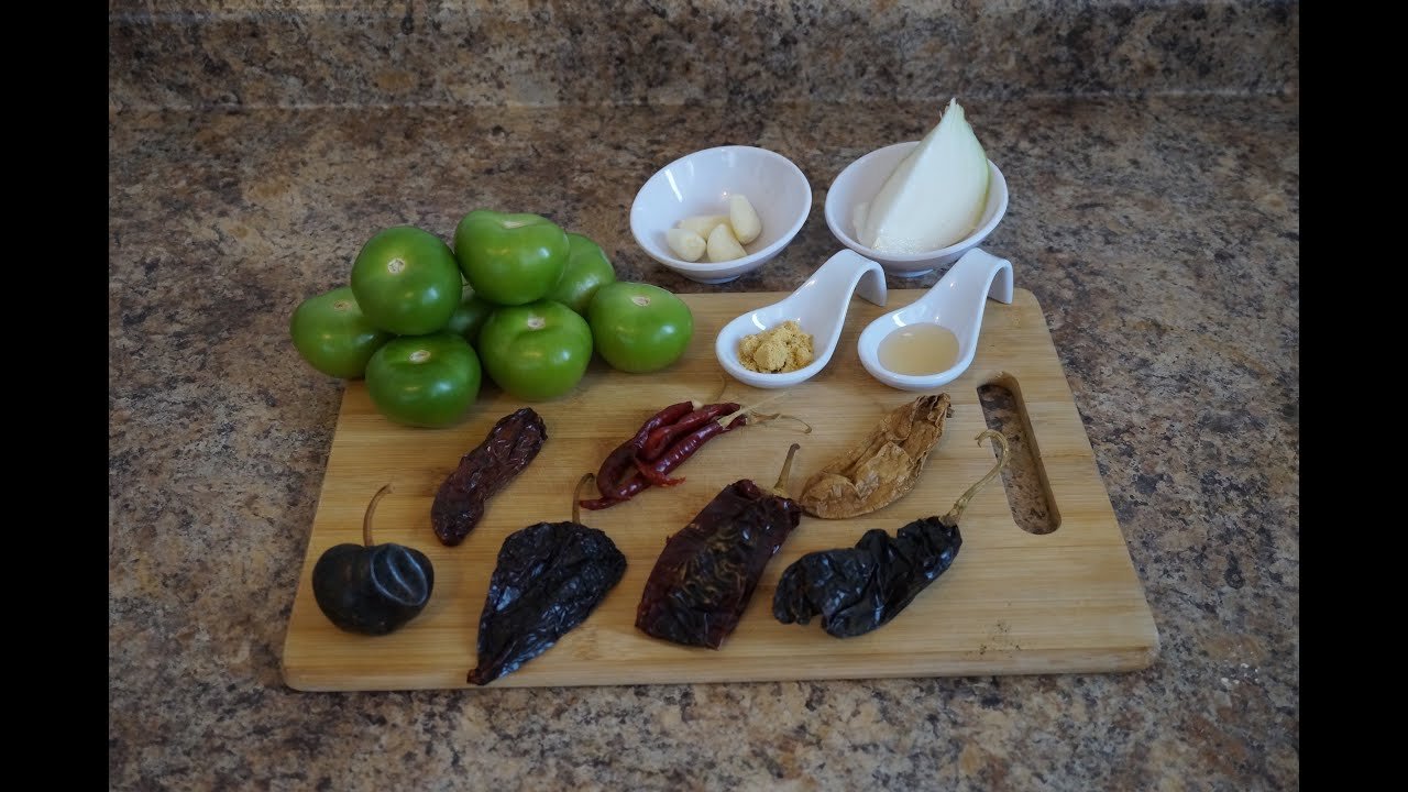 Receta de Salsa de siete chiles