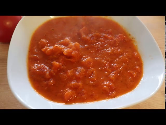 Receta de Salsa de tomate para lasaña