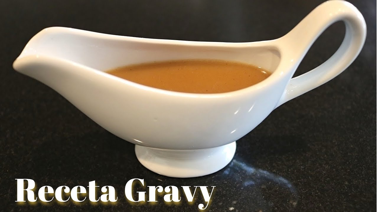 Receta de Salsa gravy