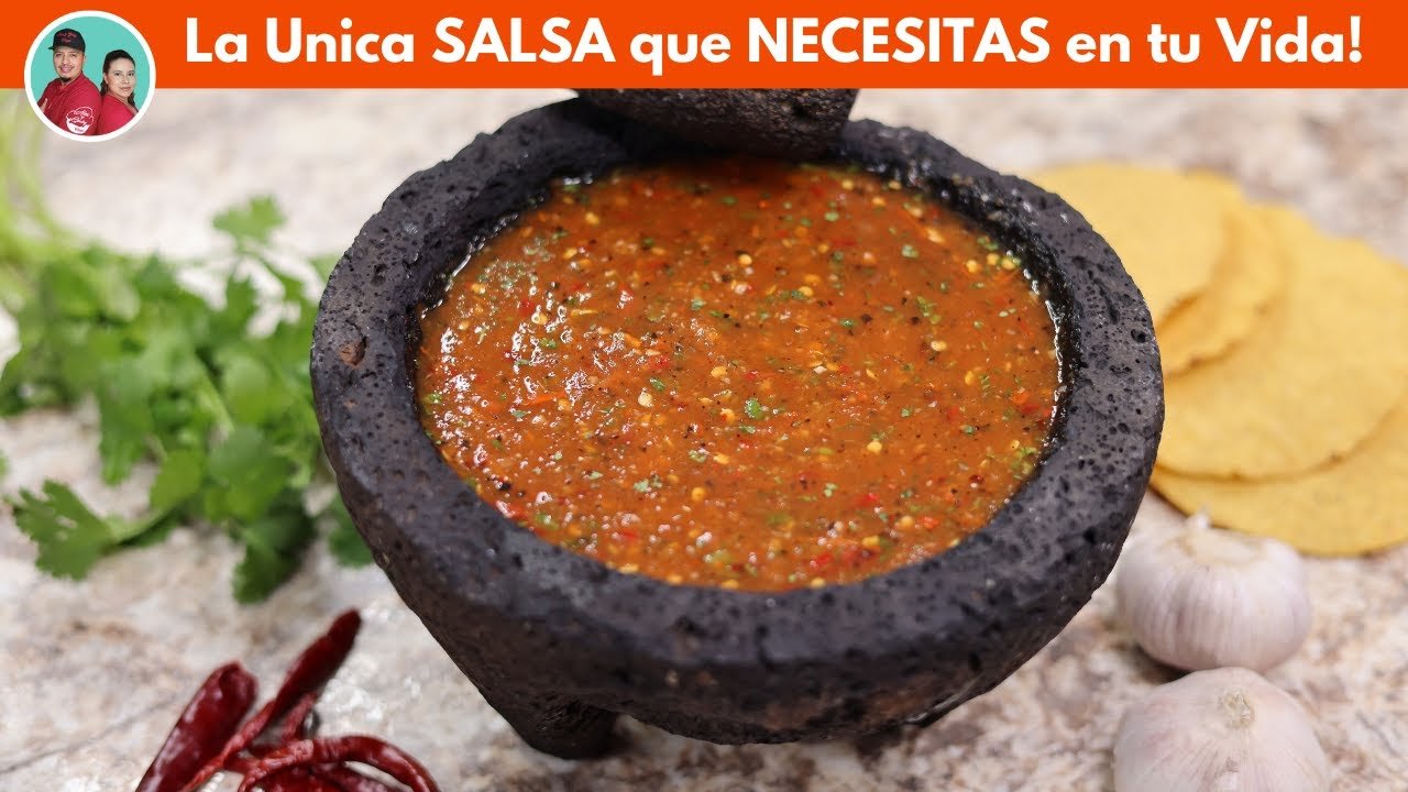 Receta de Salsa roja para tacos