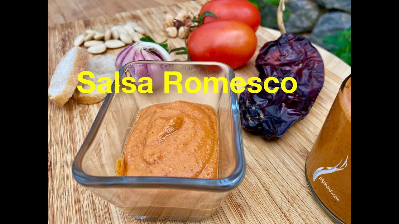 Receta de Salsa romesco tradicional