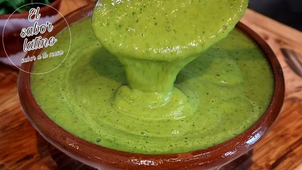Receta de Salsa taquera verde