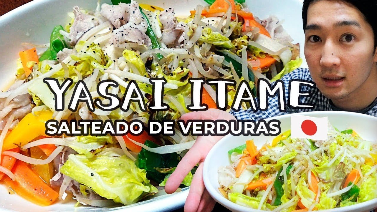 Receta de Salteado de verduras japonés