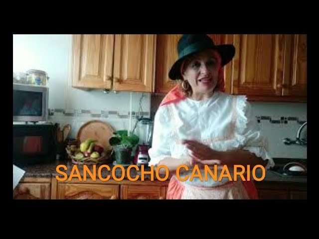 Receta de Sancocho canario de pescado salado