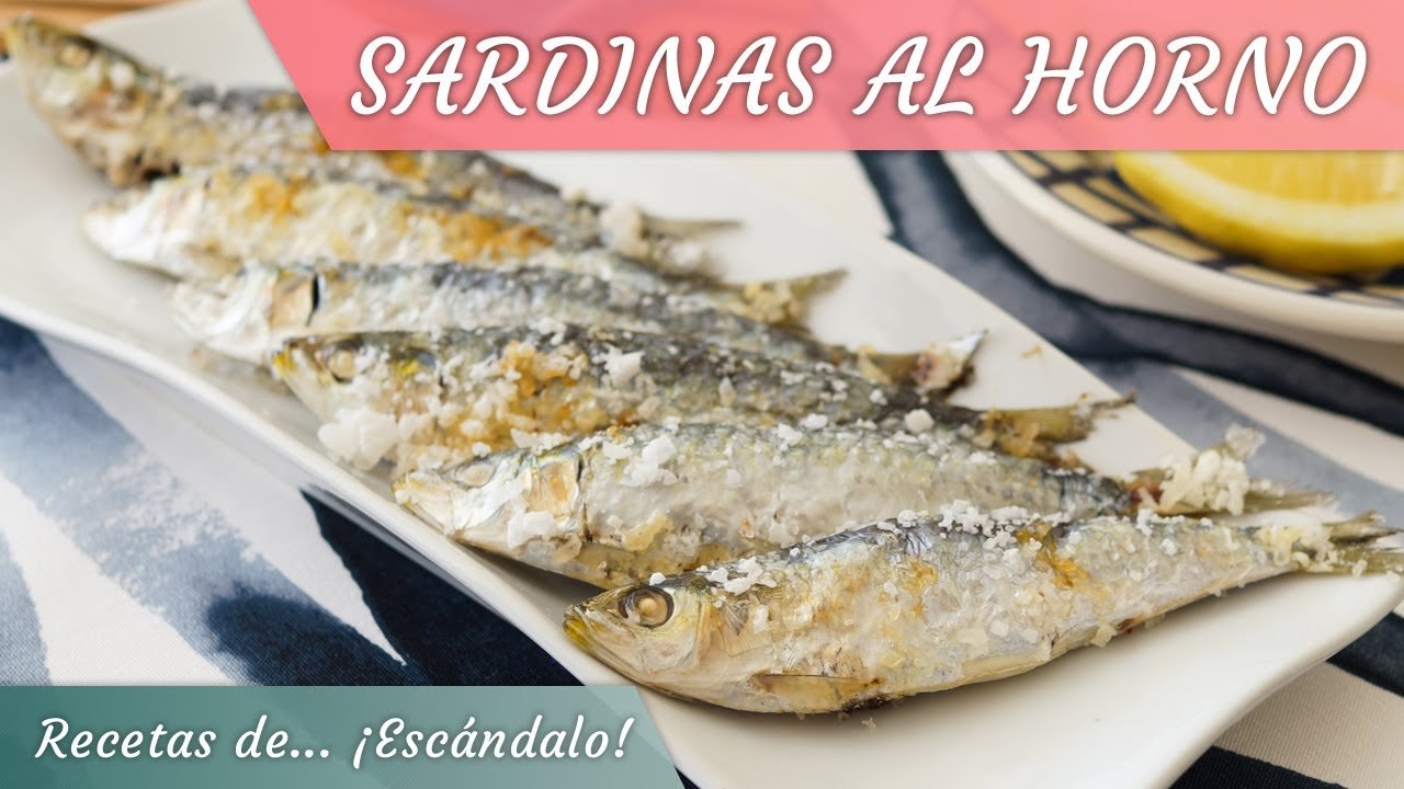 Receta de Sardinas al horno con patatas y cebolla