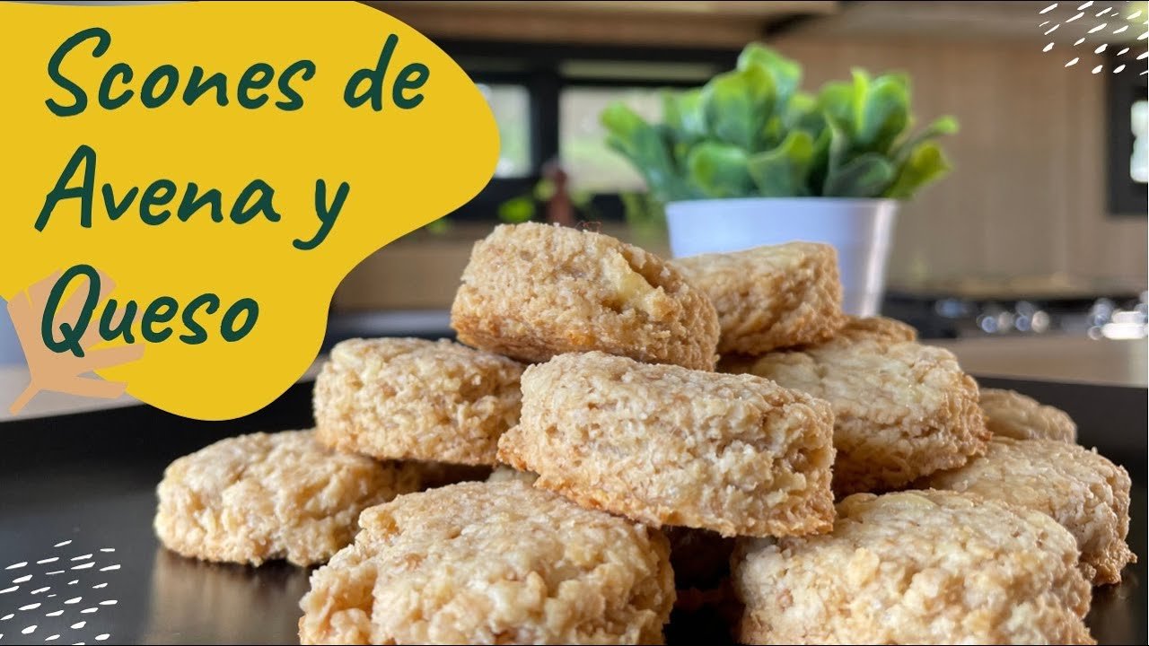 Receta de Scones de avena