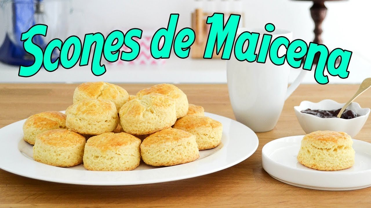 Receta de Scones de maizena