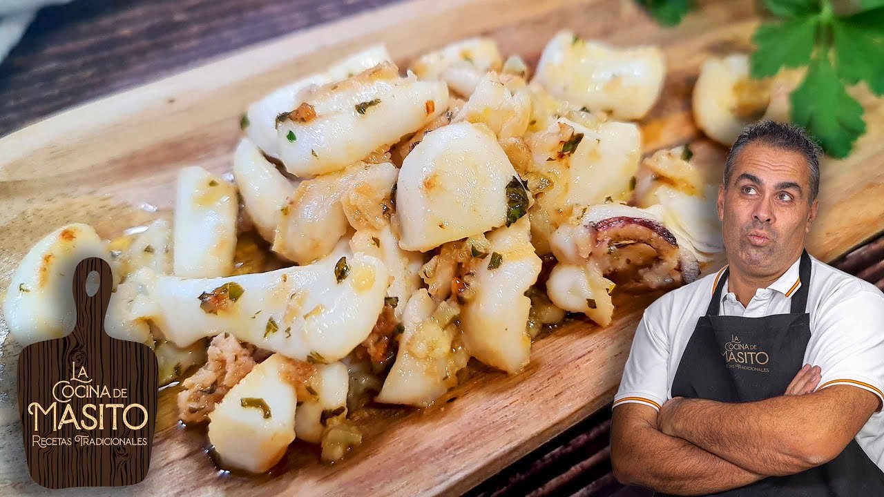 Receta de Sepias al Microondas