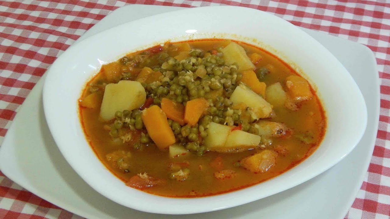 Receta de Soja verde con verduras y arroz integral