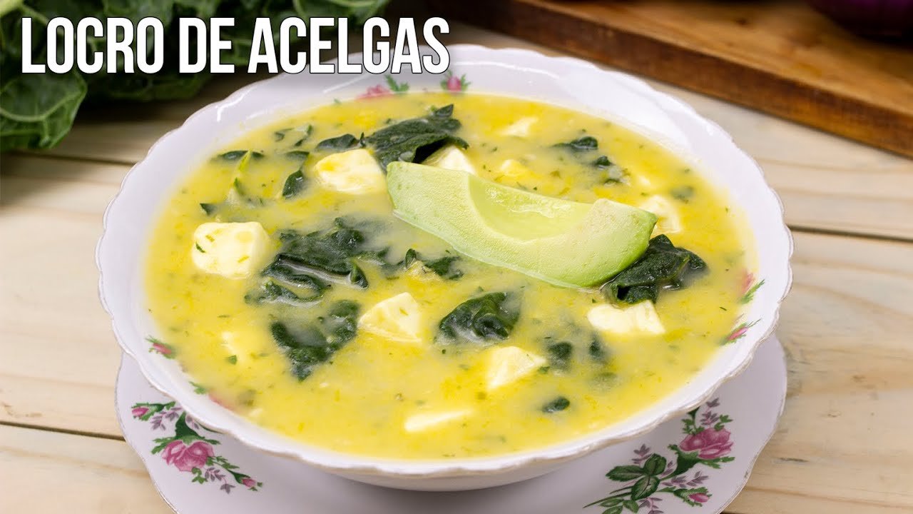 Receta de Sopa de acelgas