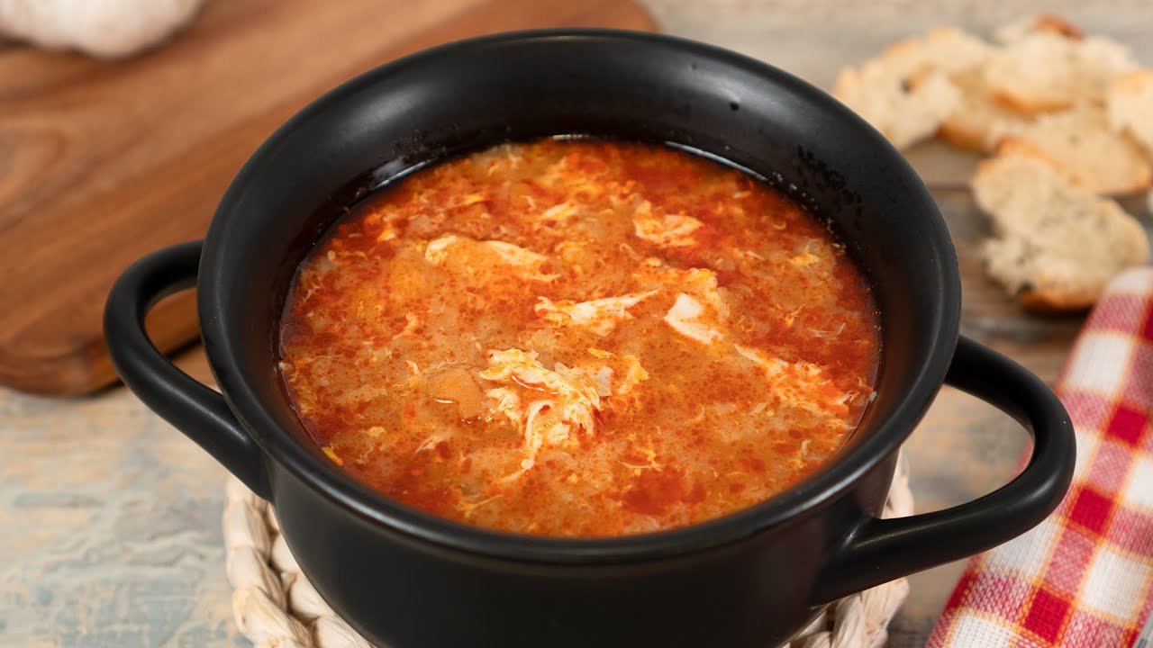 Receta de Sopa de ajo de la abuela