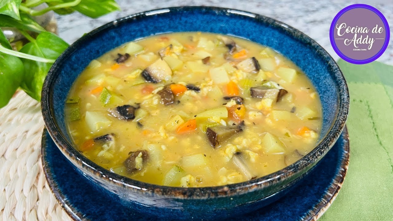 Receta de Sopa de avena para cenar