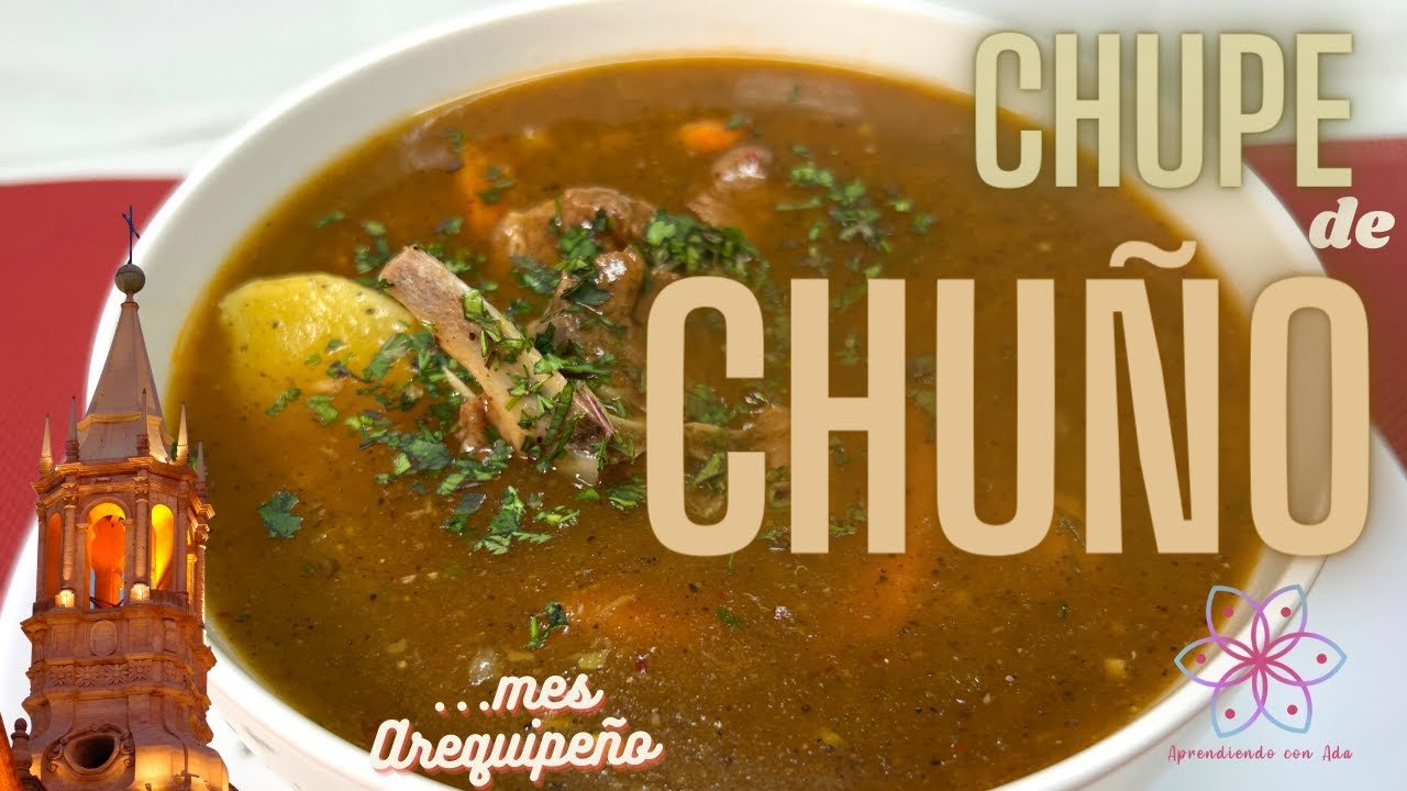 Receta de Sopa de chuño molido