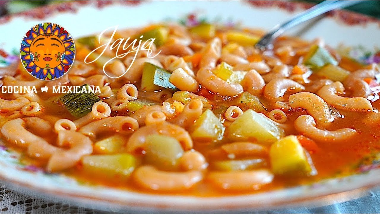 Receta de Sopa de coditos con verduras