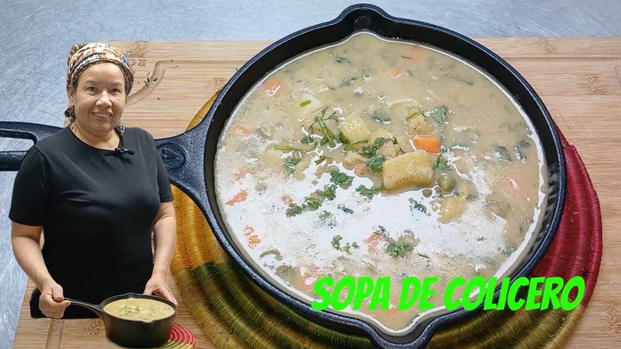 Receta de Sopa de colicero