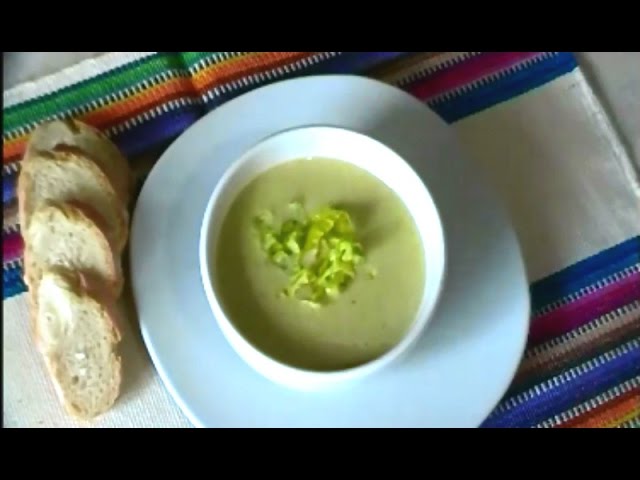 Receta de Sopa de lechuga