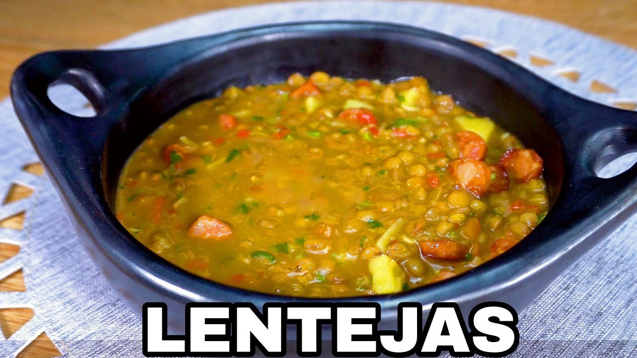 Receta de Sopa de lentejas fácil