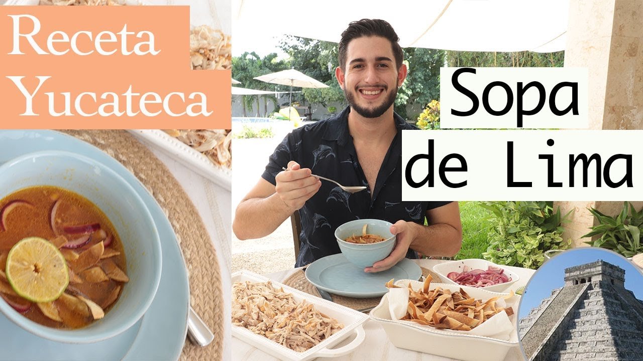 Receta de Sopa de lima