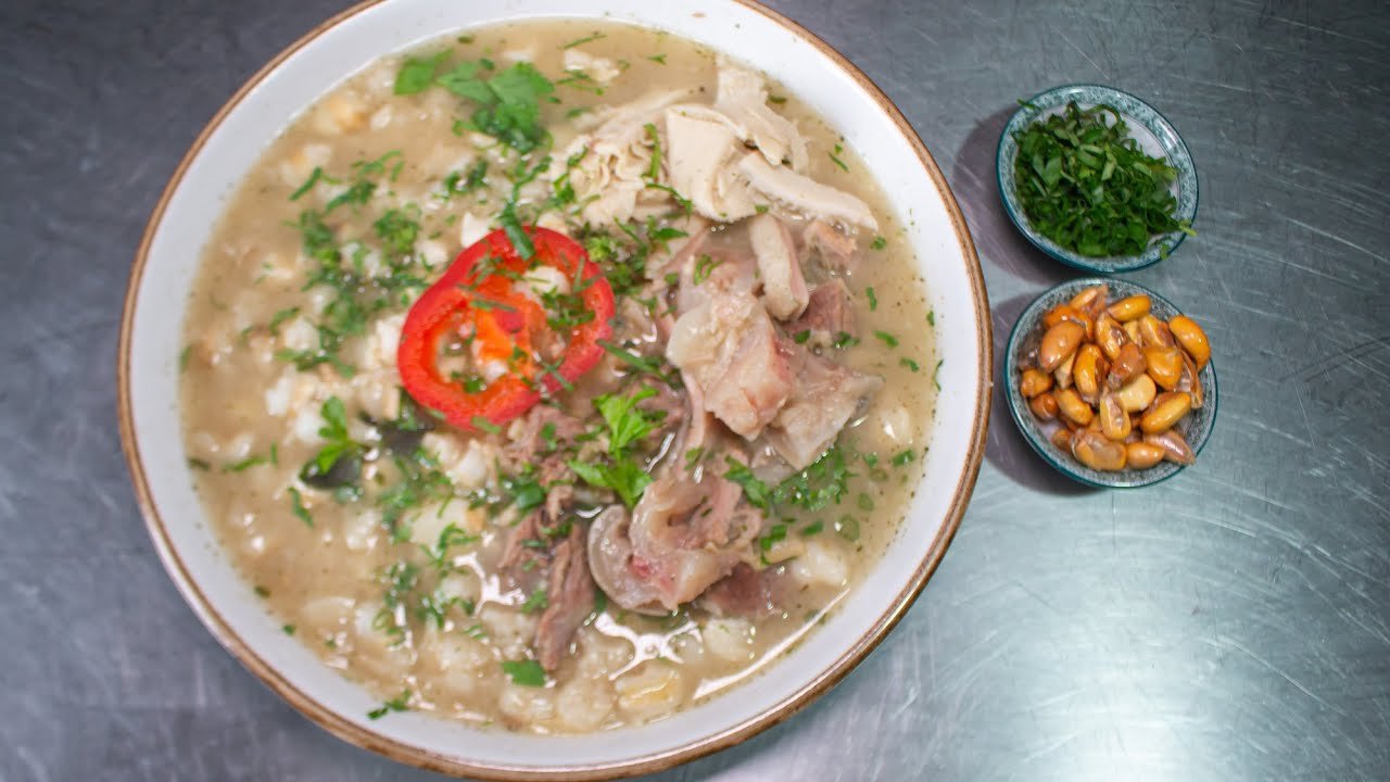 Receta de Sopa de patasca