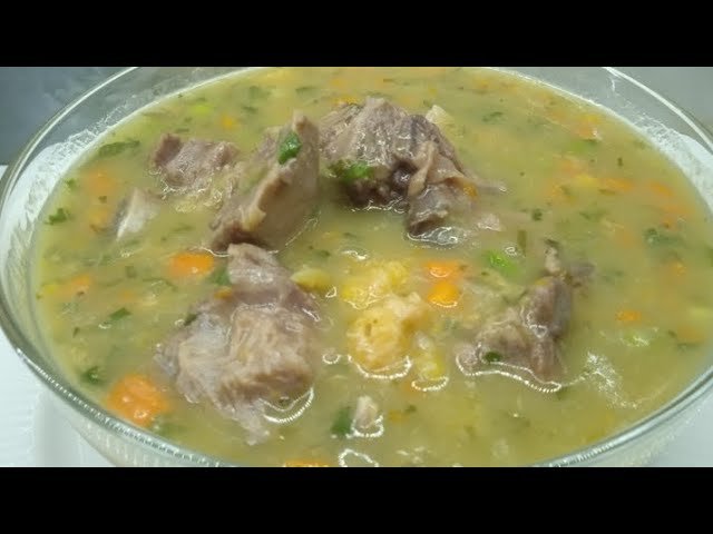 Receta de Sopa de plátano verde