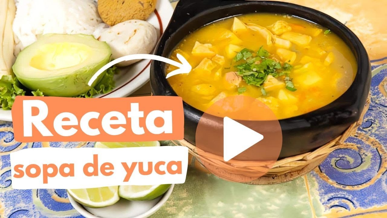 Receta de Sopa de yuca