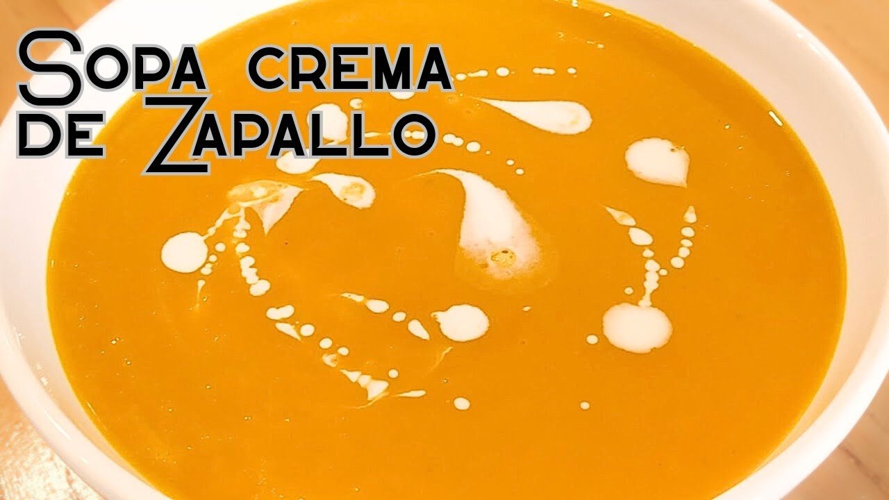 Receta de Sopa de zapallo
