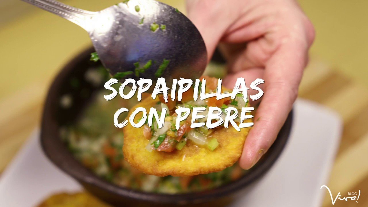 Receta de Sopaipillas con pebre