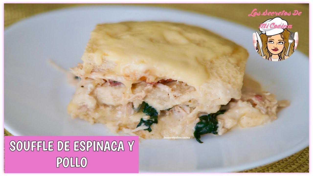 Receta de Soufflé de acelga y pollo