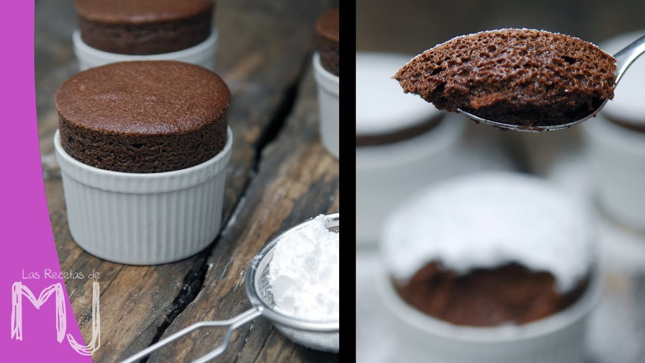 Receta de Soufflé de chocolate